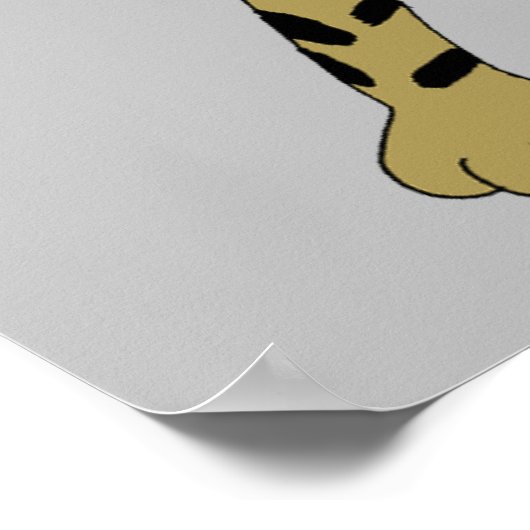 Chibi Warrior Cat Poster (Hoek)