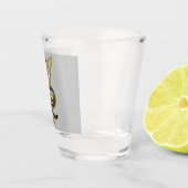 Chibi Warrior Cat Shot Glas (Rechts)