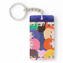 Chibi Wingz Acryl Sleutelhanger