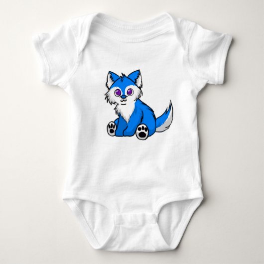 Chibi Wolf Onsie Romper (Voorkant)