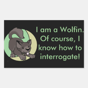 Chibi Wolf Sticker