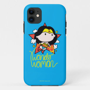 Chibi Wonder Vrouw met Lasso iPhone 11 Hoesje
