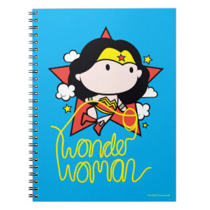 Chibi Wonder Vrouw met Lasso Notitieboek