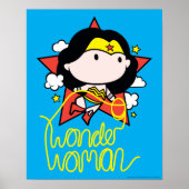 Chibi Wonder Vrouw met Lasso Poster (Voorkant)