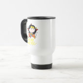 Chibi Wonder Vrouw met Lasso Reisbeker (Voorkant links)