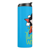 Chibi Wonder Vrouw met Lasso Thermosbeker (Gedraaid links)