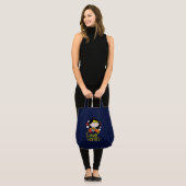 Chibi Wonder Vrouw met Lasso Tote Bag (Voorkant (model))