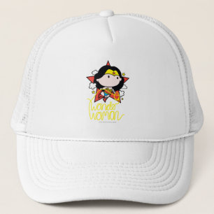 Chibi Wonder Vrouw met Lasso Trucker Pet