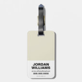 Chibi Wonder Woman | Ik heb m'n smaakpels aan. Bagagelabel (Achterkant verticaal)