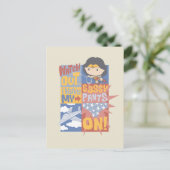 Chibi Wonder Woman | Ik heb m'n smaakpels aan. Briefkaart (Staand voorkant)
