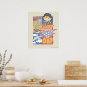 Chibi Wonder Woman | Ik heb m'n smaakpels aan. Poster (Keuken)