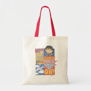 Chibi Wonder Woman   Ik heb m'n smaakpels aan. Tote Bag