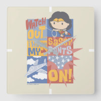 Chibi Wonder Woman | Ik heb m'n smaakpels aan.