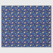 Chibi Wonder Woman, Superman en Batman Pattern Cadeaupapier (Vlak)