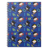 Chibi Wonder Woman, Superman en Batman Pattern Notitieboek (Voorkant)