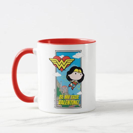 Chibi Wonder Woman - Vertel me de waarheid Valenti Mok (Links)