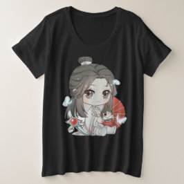 Chibi Xie Lian Tgcf Grote Maat T-shirt