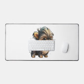 Chibi Yorkshire Terrier Bureaumat (Keyboard & Muis)