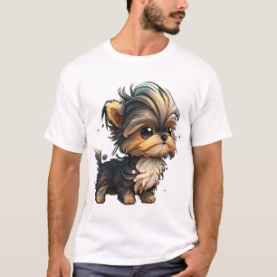 Chibi Yorkshire Terrier T-shirt