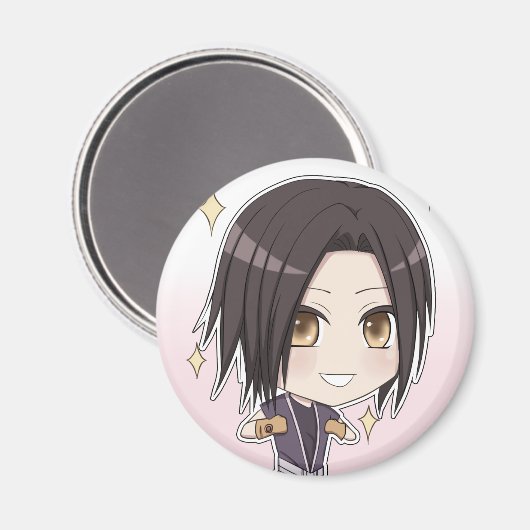 Chibi Zhel Magnet (Voorkant / Achterkant)