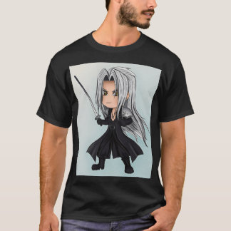 Chibi zilverharige antiheld  t-shirt