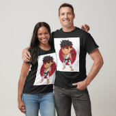 Chibi Zwervende Martial Artist T-shirt (Unisex)