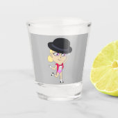 chibiefglas shot glas (Voorkant)