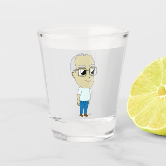 chibiefglas shot glas (Voorkant)