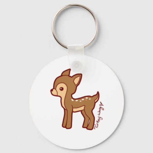 chibihert sleutelhanger (Voorkant)