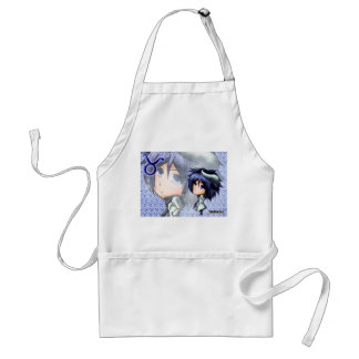 Chibinime - Cute apron animed character Standaard Schort