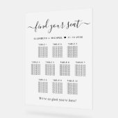 Chic 10 Tafel Trouwstoel Frosted Acryl Bord (Hoek)