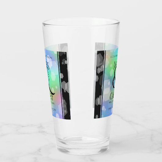 Chic 14th 24th 34th Opal Wedding Jubileum Glas (Links)