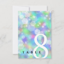 Chic 14th 24th 34th Opal Wedding Jubileum Kaart