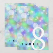 Chic 14th 24th 34th Opal Wedding Jubileum Kaart (Voorkant / Achterkant)