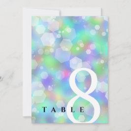 Chic 14th 24th 34th Opal Wedding Jubileum Kaart