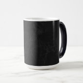 Chic 15 oz Magic Mug with Bold Black Marble Patter Magische Mok (Voorkant rechts)