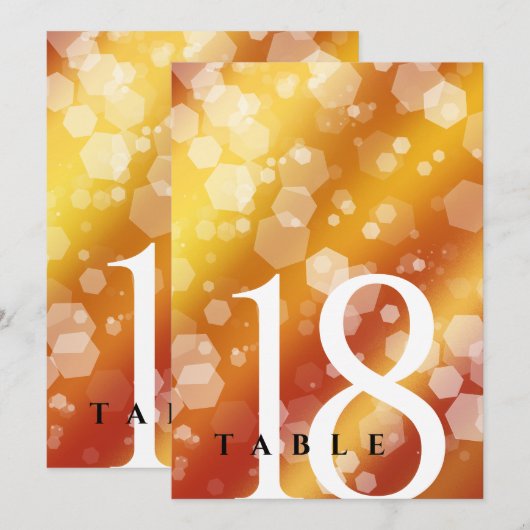 Chic 16th 23rd Topaz Wedding Jubileum Kaart (Voorkant / Achterkant)