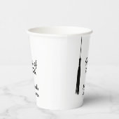 Chic 2024 Afstudeerder Tassel Gepersonaliseerd Afs Papieren Bekers (Rechts)