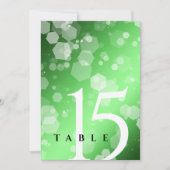 Chic 20th 38th 55th Emerald Wedding Jubileum Kaart (Voorkant)