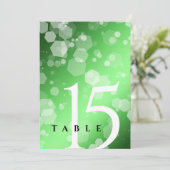 Chic 20th 38th 55th Emerald Wedding Jubileum Kaart (Staand voorkant)