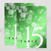 Chic 20th 38th 55th Emerald Wedding Jubileum Kaart (Voorkant / Achterkant)