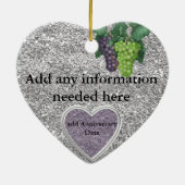 CHIC 25th JUBILEUM GIFT ORNAMENT WINE LOVERS (Achterkant)
