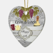 CHIC 25th JUBILEUM GIFT ORNAMENT WINE LOVERS (Links)