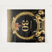 Chic 30e Man Verjaardag Whiskey Event Tapestry Wandkleed (Voorkant (horizontaal))