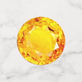 Chic 45 Jubileum edelstenen Confetti (Kleine voorkant)