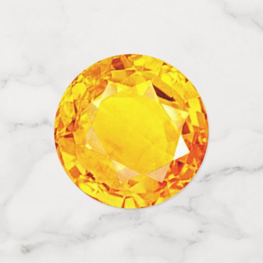 Chic 45 Jubileum edelstenen Confetti (Kleine voorkant)