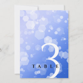 Chic 45th 51st 65th Sapphire Wedding Jubileum Kaart