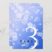 Chic 45th 51st 65th Sapphire Wedding Jubileum Kaart (Voorkant / Achterkant)