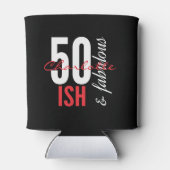 Chic 50-ish en Fabulous Birthday Blikjeskoeler (Achterkant)