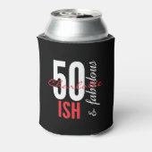 Chic 50-ish en Fabulous Birthday Blikjeskoeler (Blikje Achterkant)